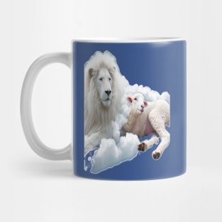 Lamb and Lion. Mug